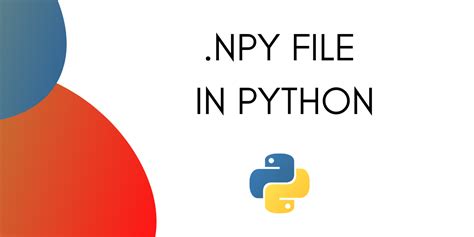 <b>npy</b> <b>file</b> or an. . Load npy file python